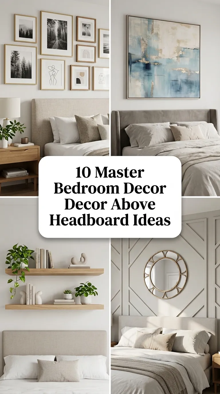 10 Master Bedroom Decor Above Headboard Ideas