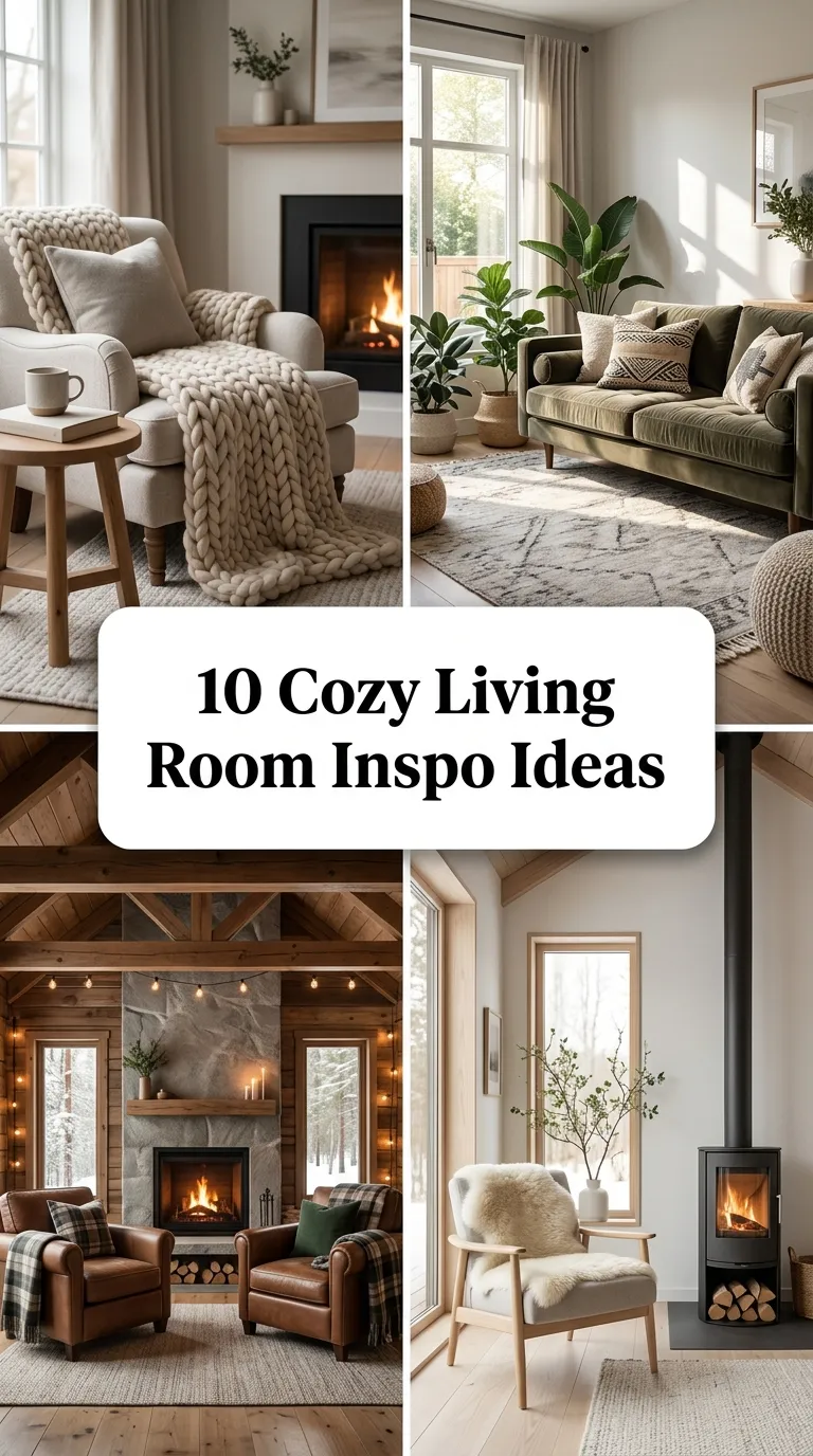 10 Cozy Living Room Inspo Ideas