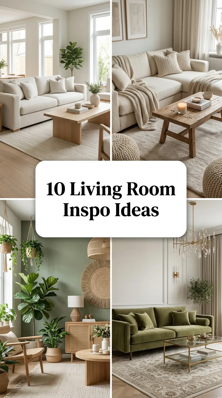 10 Living Room Inspo Ideas