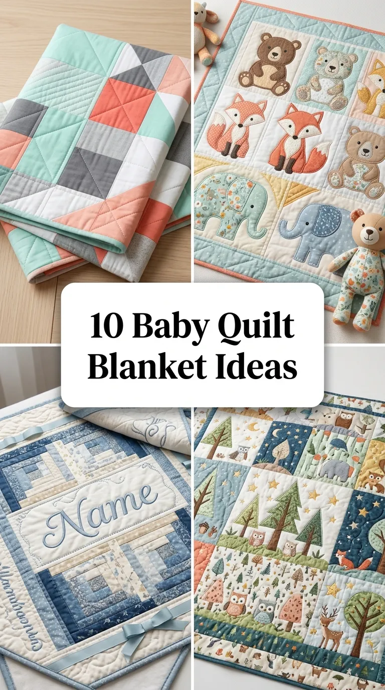 10 Baby Quilt Blanket Ideas