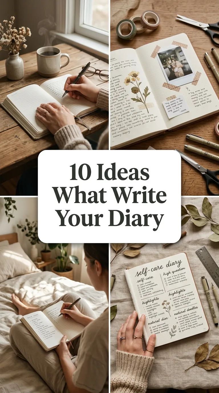 10 Ideas What Write Your Diary