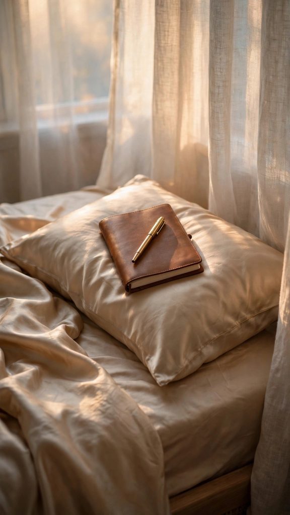 Idea 3: Dream Journaling Beneath Silk Sheets