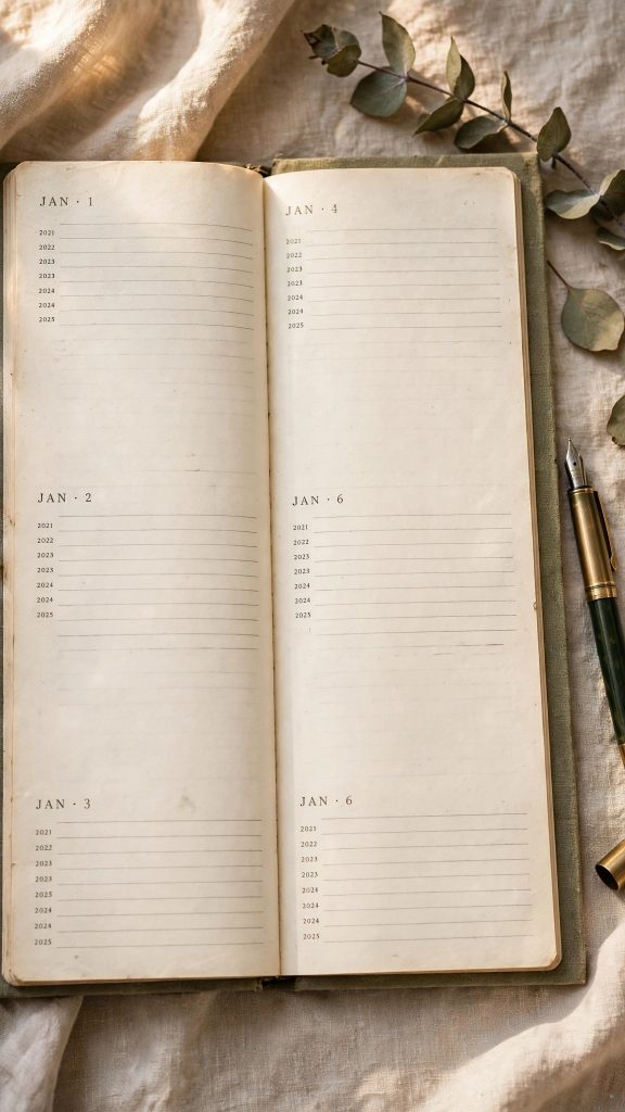 Idea 5: The One-Line-a-Day Keepsake
