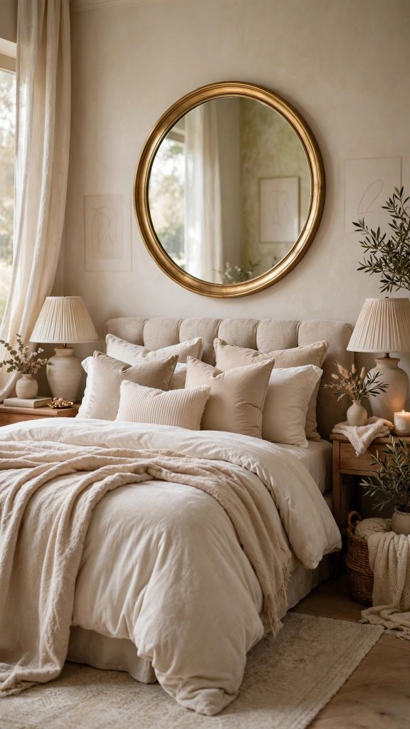 Idea 4: Round Mirror Focal Point