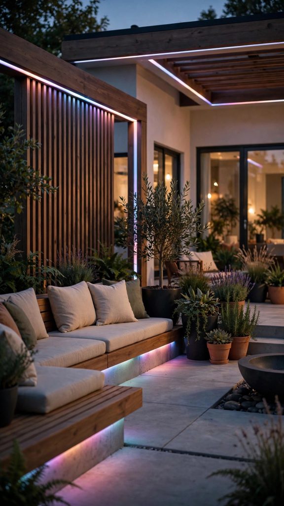 Idea 10: Smart Color-Changing Accents for Every Mood