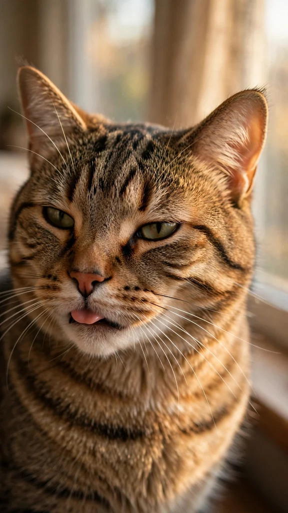 Idea 1: The Classic Blep Close-Up Portrait