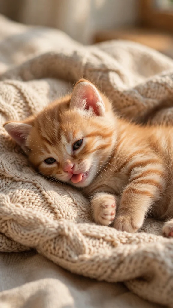 Idea 6: Kitten First-Blep Milestones