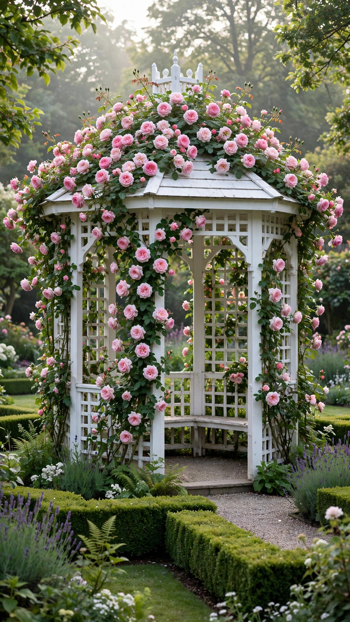 Idea 7: Rose Garden Gazebo